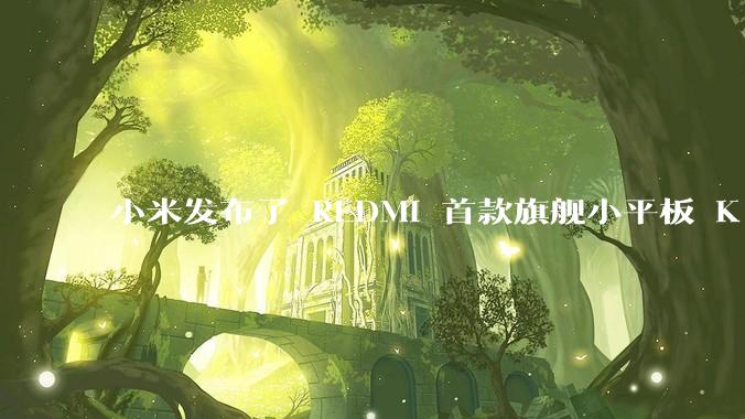 小米发布了 REDMI 首款旗舰小平板 K Pad，仅 8.8 英寸，小巧便携，如何评价这一设计？