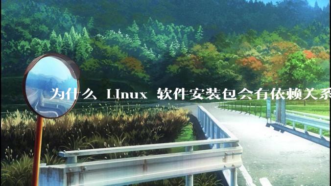 为什么 Linux 软件安装包会有依赖关系，而 Windows 软件安装包不需要？